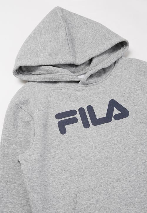 FILA - Mono deckle hoodie - grey