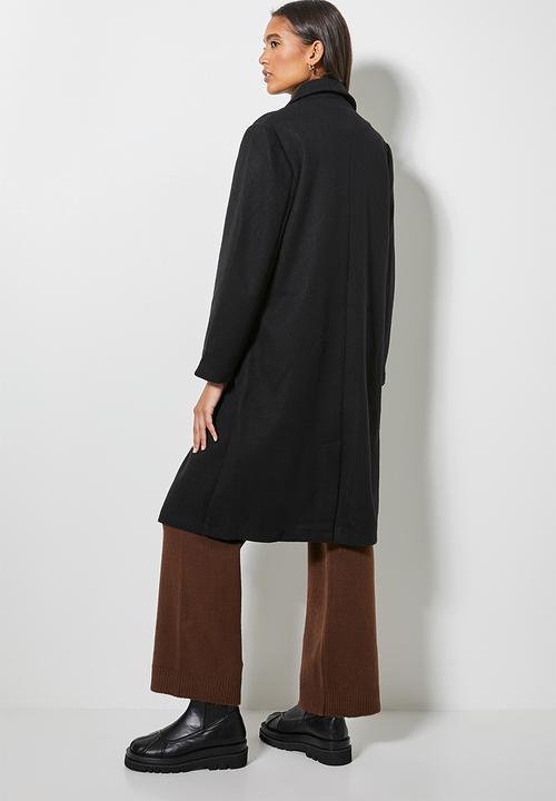 Superbalist - Boyfriend coat - black