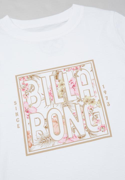 Billabong  - Girls formula tee - white