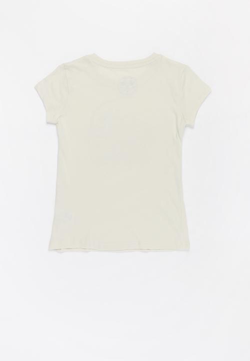 Billabong  - Girls eco flower tee - neutral