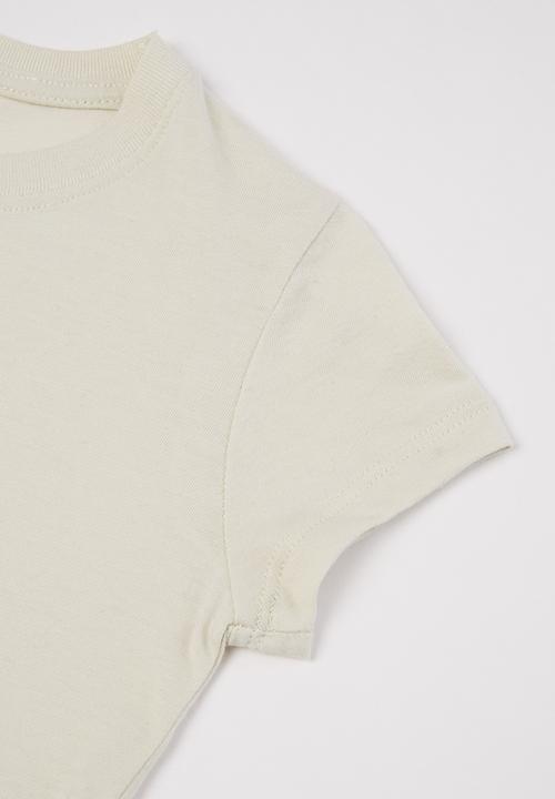 Billabong  - Girls eco flower tee - neutral