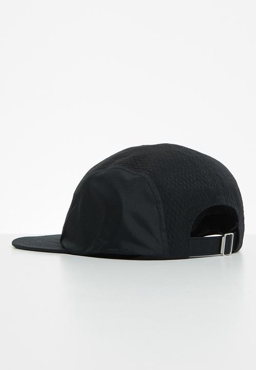 adidas Performance - 5 panel cap - black & white