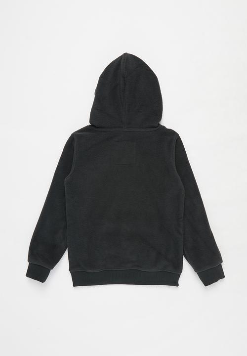 Aca Joe - Pre-boys core fleece hoody - charcoal