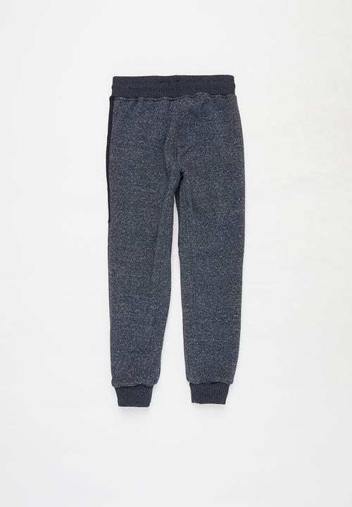 Aca Joe - Pre-boys brushed grindle jogger - navy