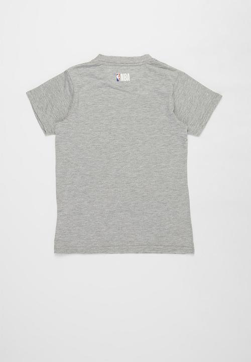 NBA - Nba straight hem printed tee - grey