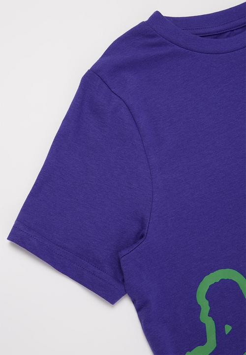 KAPPA - Logo caffy tee - blue