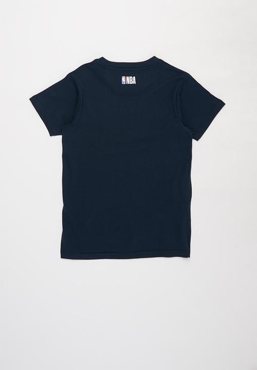 NBA - Nba icon logo straight hem tee - navy