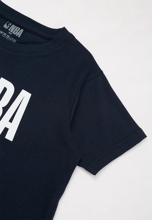 NBA - Nba icon logo straight hem tee - navy