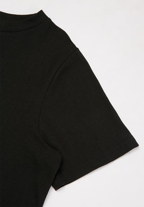 KAPPA - Logo caffy tee - black