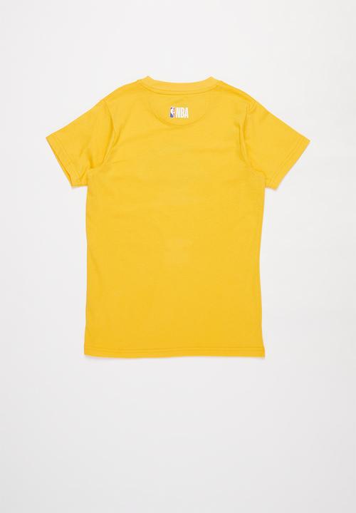 NBA - Lakers icon straight hem tee - yellow