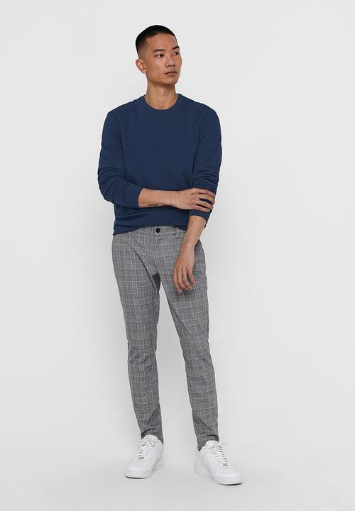 Only & Sons - Ceres life crew sweat - dress blue