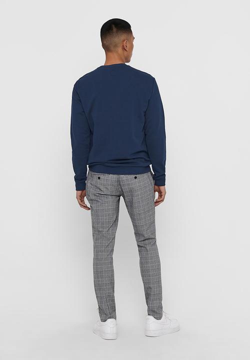 Only & Sons - Ceres life crew sweat - dress blue