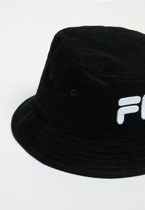 FILA - Andy corduroy bucket hat - black