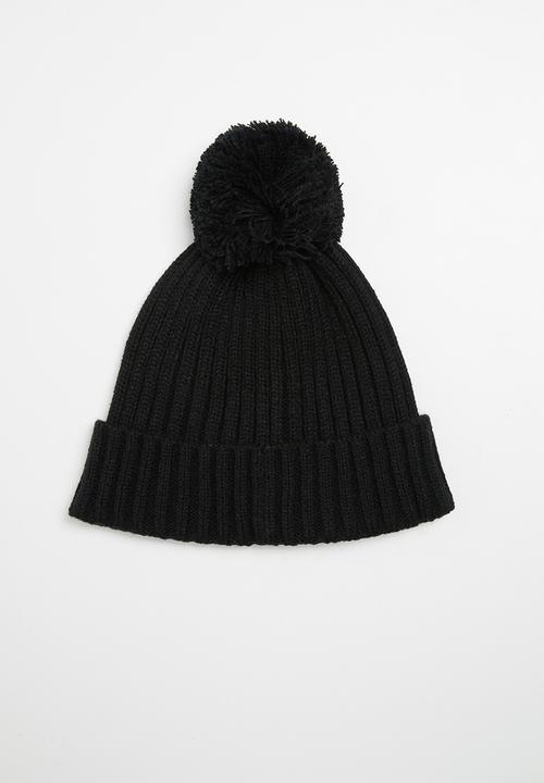FILA - Sandy pom pom beanie - black
