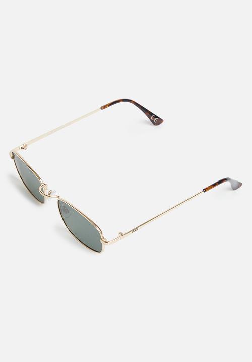 Vans - Four-square sunglasses - gold
