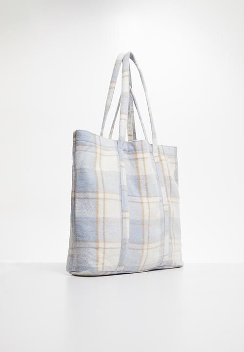 Rubi - Check mate tote - blue 