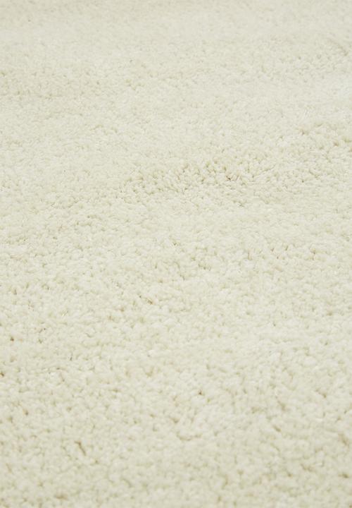 Sixth Floor - Shaggy round rug - cream