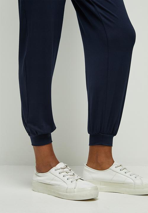 edit - Oversized knit jumpsuit - navy