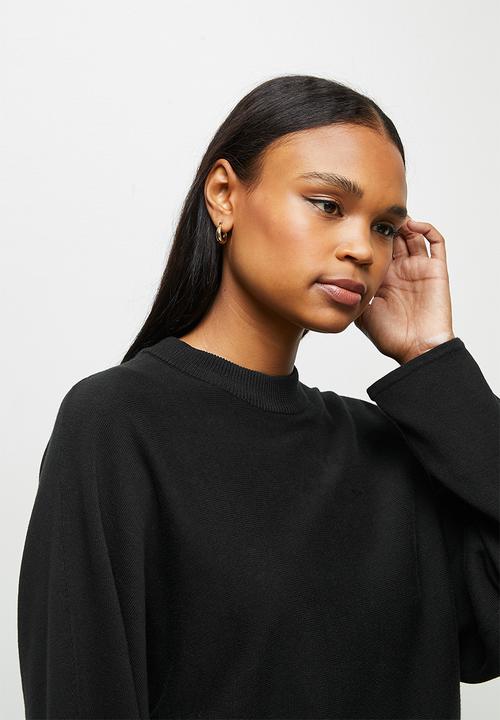 edit - Batwing dress - black
