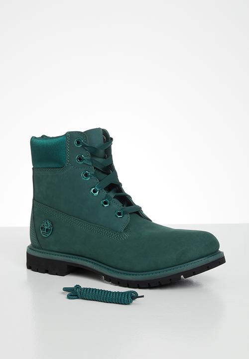 Timberland - 6in premium wp boot l/f- w - deep teal