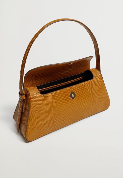 MANGO - Denizly bag - tan
