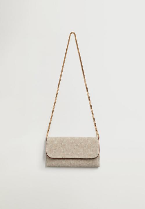 MANGO - Link purse - beige