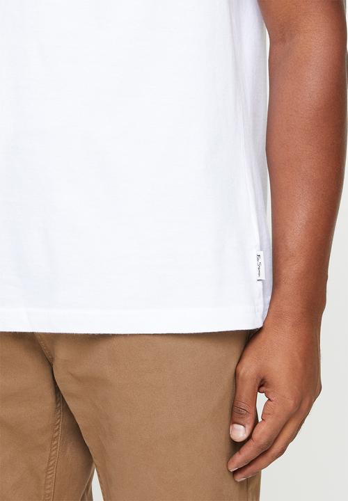 Ben Sherman - UK sliced tee - white