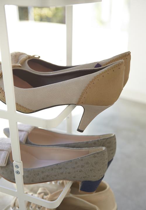 Yamazaki - Tower shoe rack - white