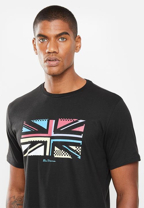 Ben Sherman - UK sliced tee - black