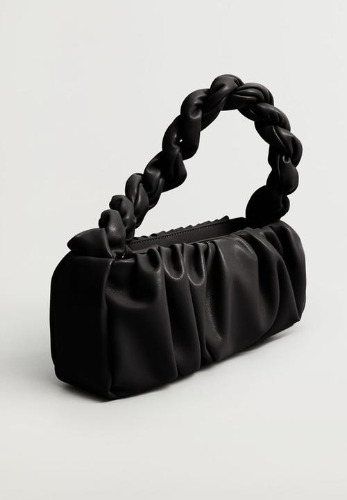 MANGO - Fusilli bag - black