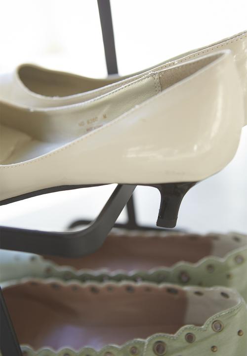 Yamazaki - Tower shoe rack - black