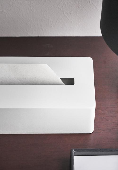 Yamazaki - Tower tissue case - white