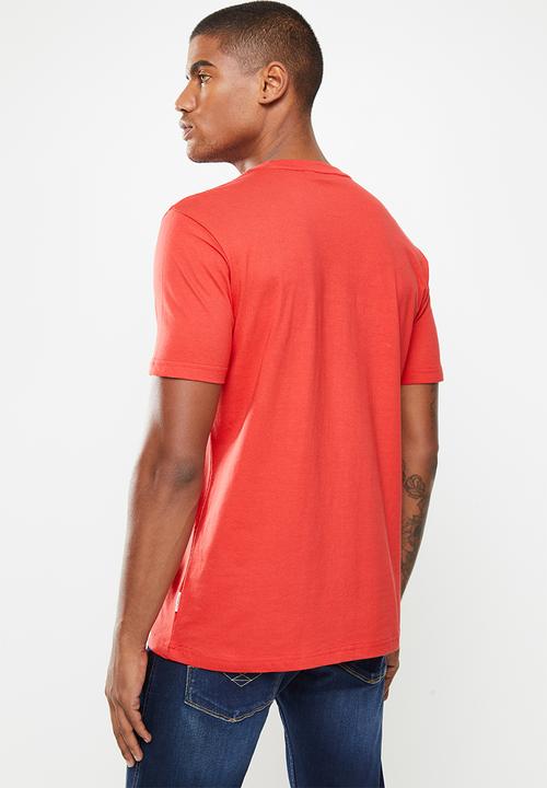 Ben Sherman - UK sliced tee - red