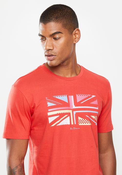 Ben Sherman - UK sliced tee - red