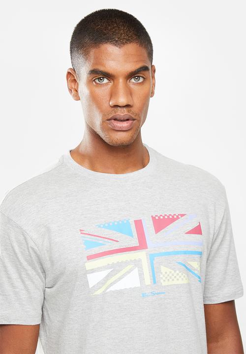 Ben Sherman - UK sliced tee - grey