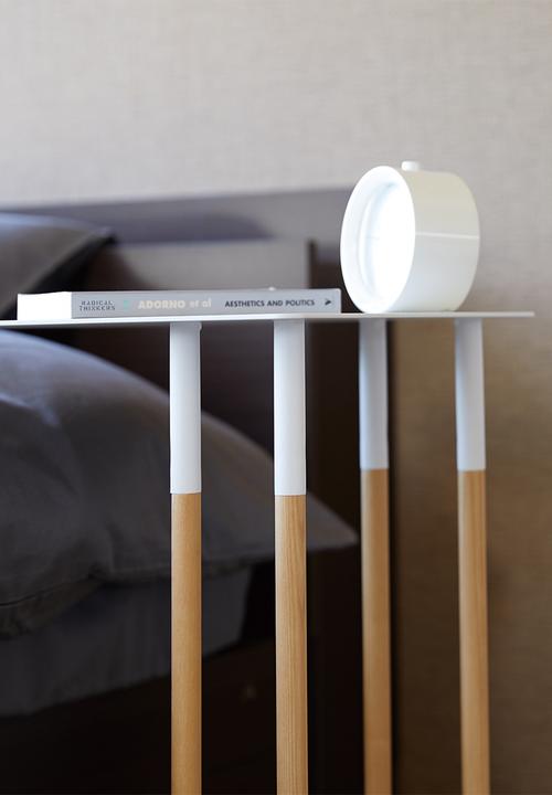 Yamazaki - Plain side table - white