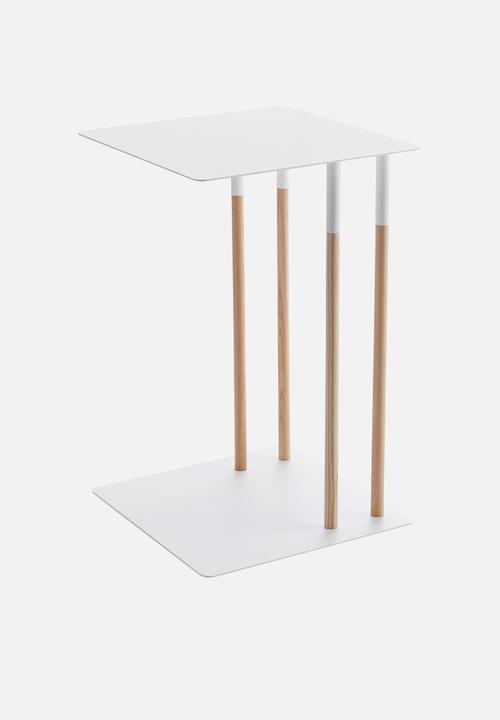 Yamazaki - Plain side table - white