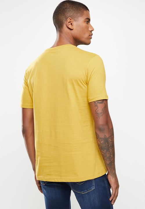 Ben Sherman - Half flag tee - mustard 