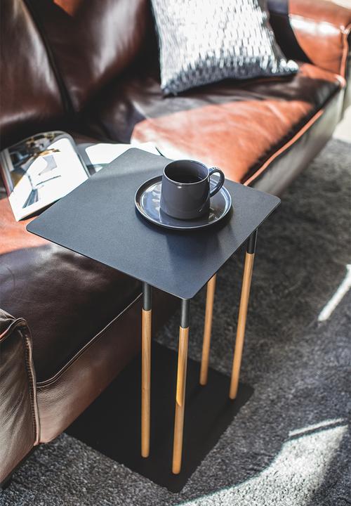 Yamazaki - Plain side table - black