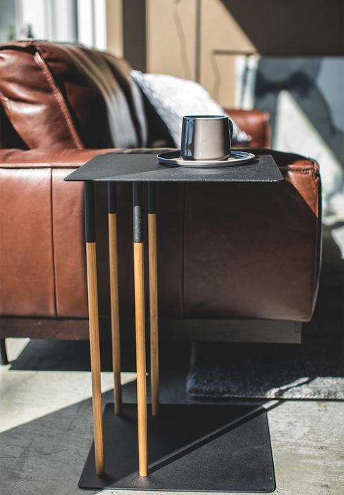Yamazaki - Plain side table - black