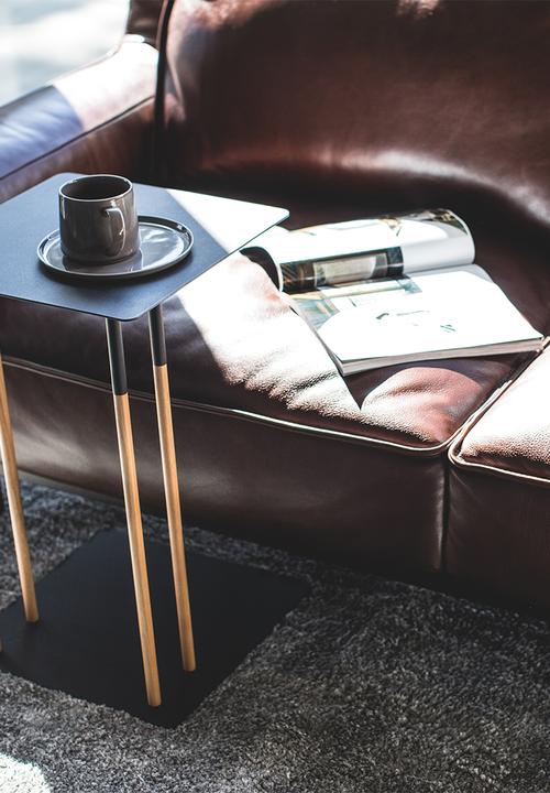 Yamazaki - Plain side table - black