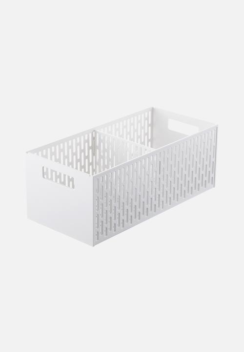 Yamazaki - Tower vegetable basket - white