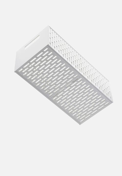 Yamazaki - Tower vegetable basket - white