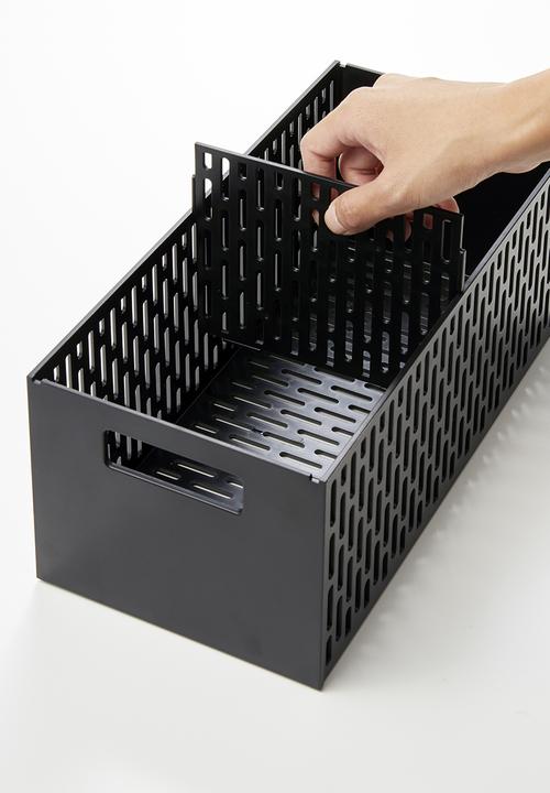 Yamazaki - Tower vegetable basket - black