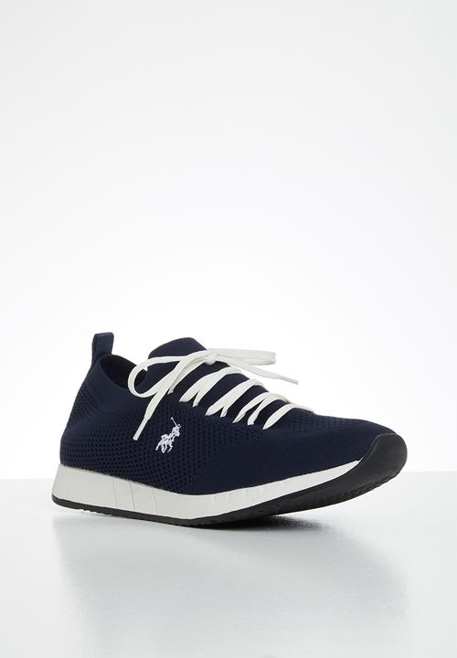 POLO - Gavin knit sneaker - navy