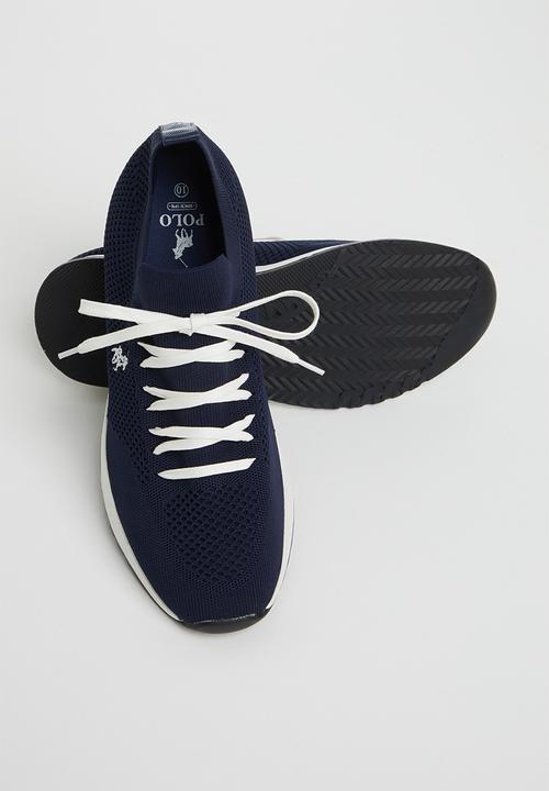 POLO - Gavin knit sneaker - navy