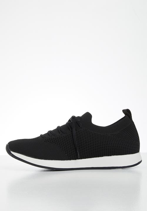 POLO - Gavin knit sneaker - black