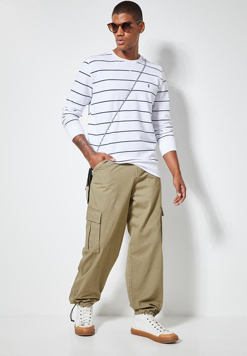 Superbalist - Carson loose cargo pants - beige
