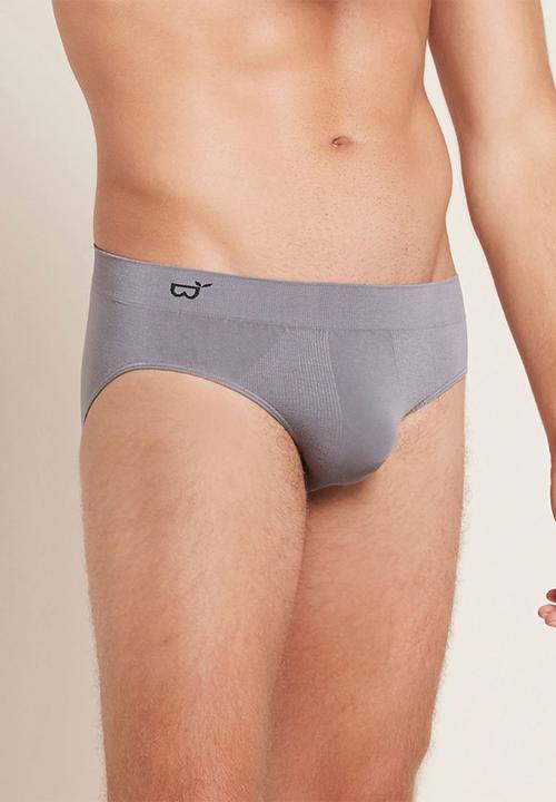 BOODY - Boody organic bamboo everyday briefs - grey