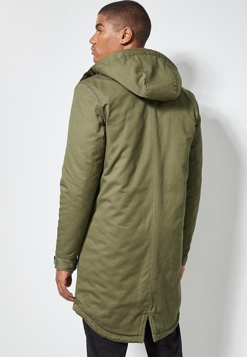 Superbalist - Storm padded parka - green